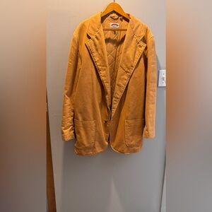 Armani Jeans mens canvas blazar